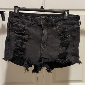 American Eagle super stretch high rise shorts
